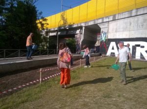 La semina e l'innaffiata con l'acqua del naviglio